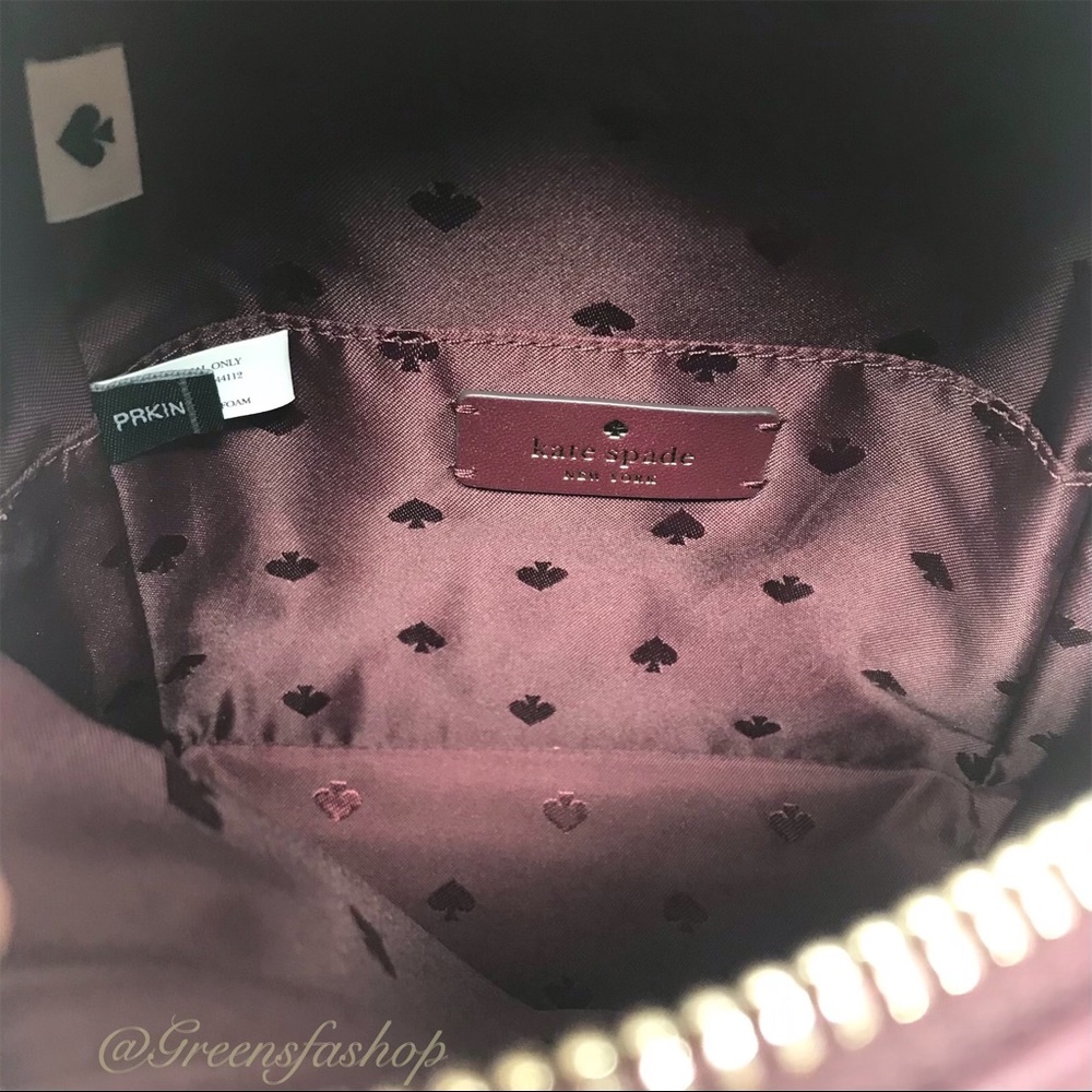 New Kate Spade Natalia Mini Backpack cherrywood MAKE ME AN OFFER ๐ - Picture 8 of 9
